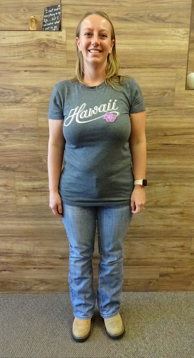 Amanda before PHD Weight Loss