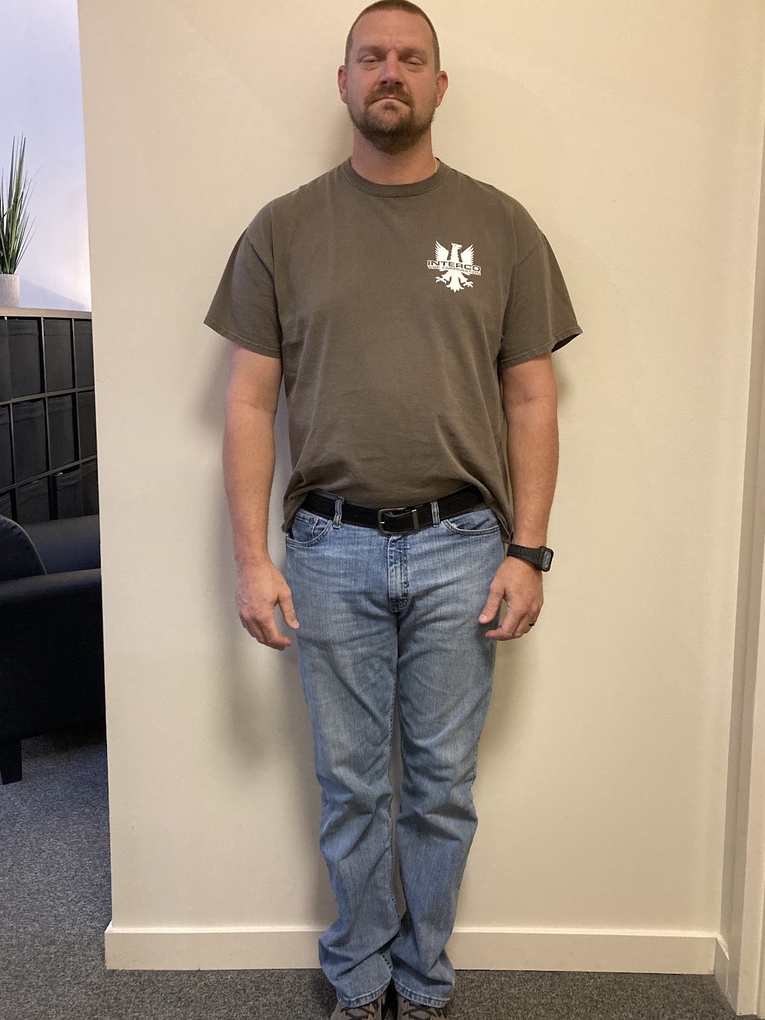 David before PHD Weight Loss