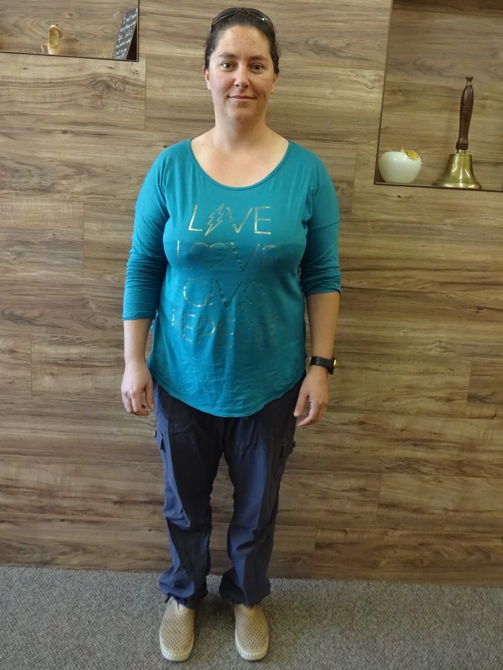 Caroline B before PHD Weight Loss