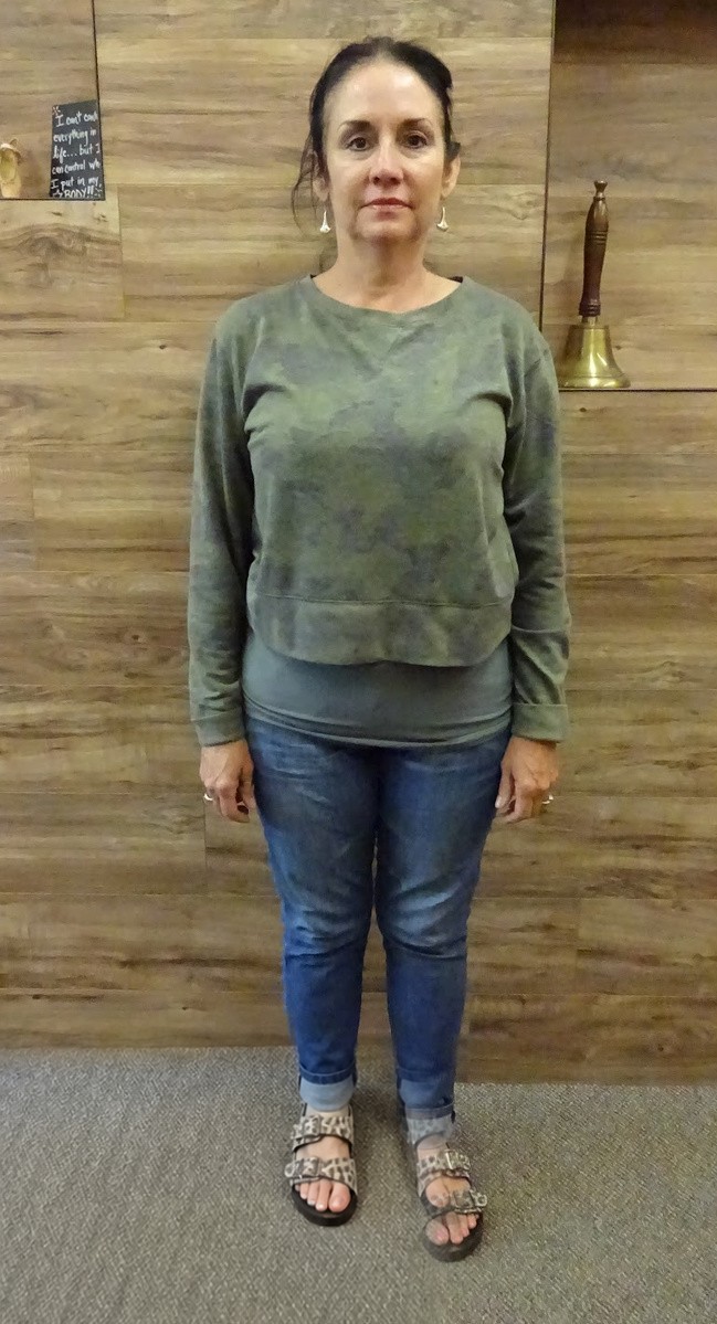 Angie before PHD Weight Loss